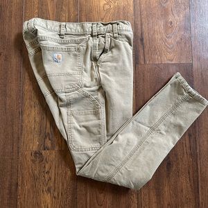 Cathart Women’s Khaki Work Slim Fit Work Pants